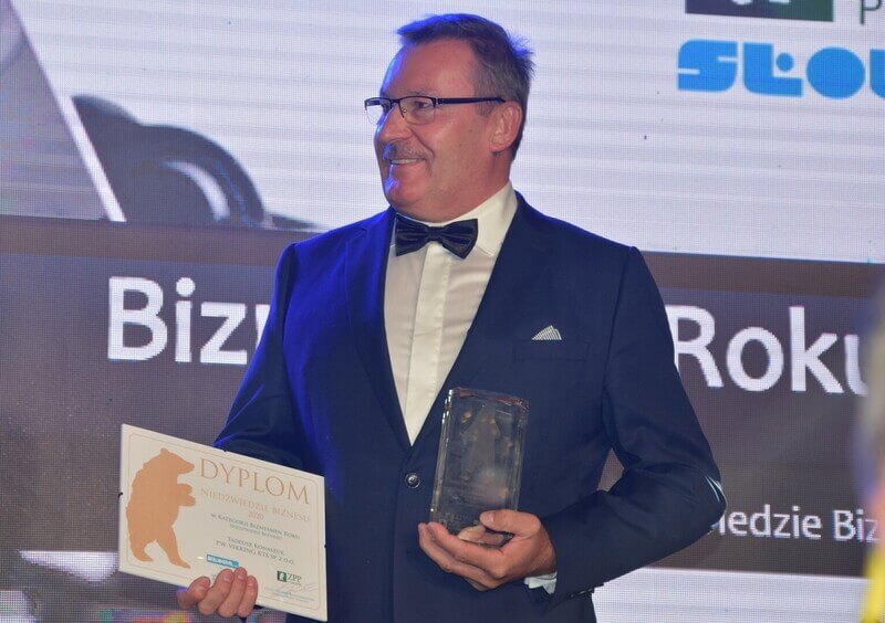 Prezes Tadeusz Konaszuk Biznesmenem roku 2020